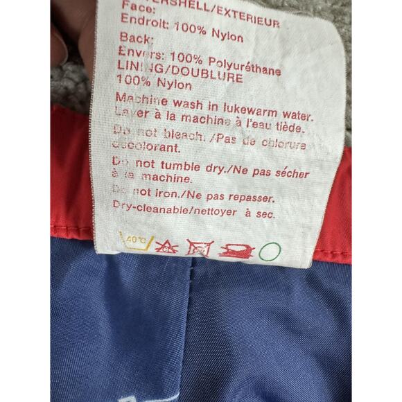 Helly Hansen Pants Mens Large Red Helly-Tech Waterproof Rain Ankle Zip G420 - Picture 12 of 16